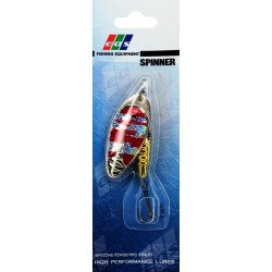 Блешня на хижу рибу, обертова, EOS S0029A, вага 13г, колір GS423001